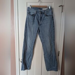 rag & bone Alex High Rise Straight Jeans